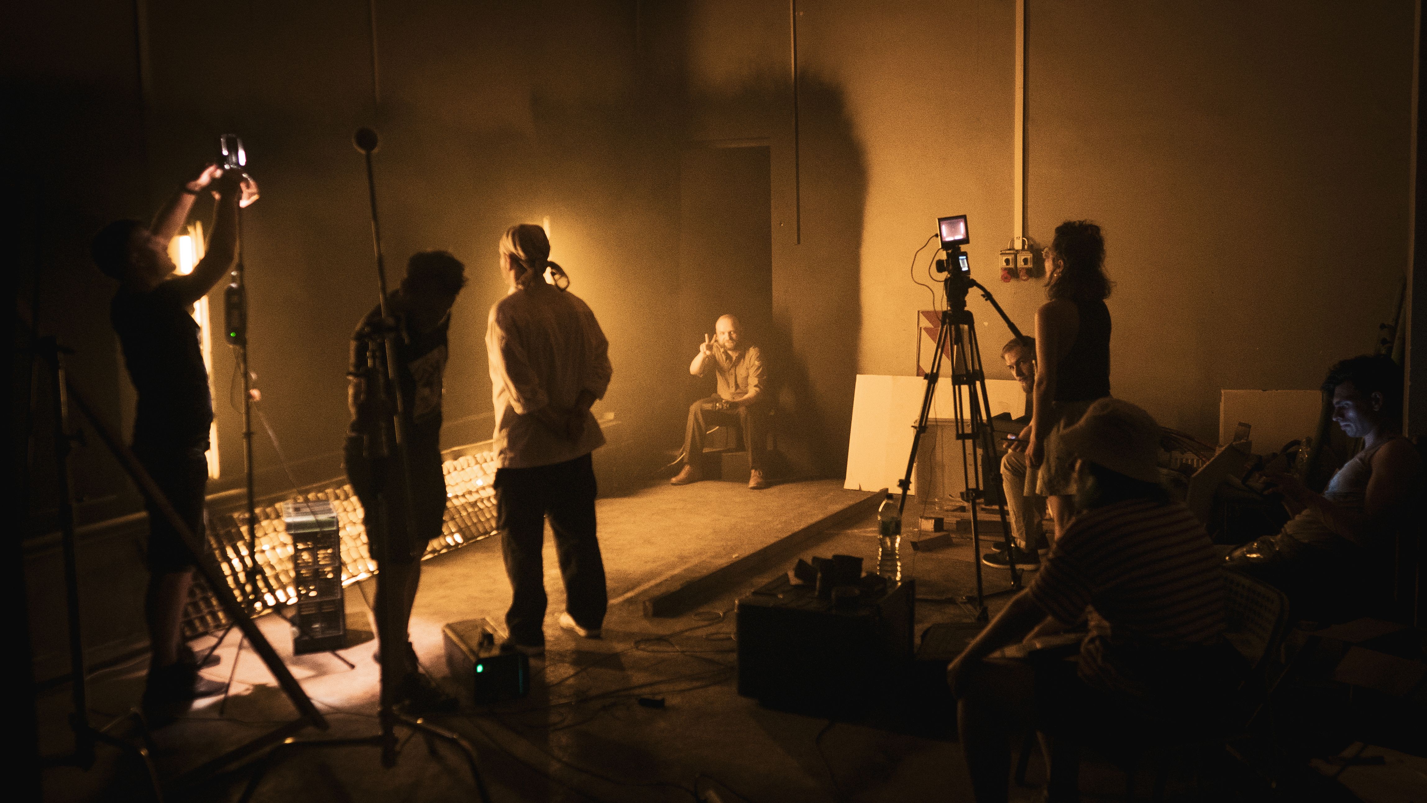 "Powrót z Keplera 22B" reżyseria Wojciech Makara, zdjęcia Ivan Martynov, backstage Mateusz Jodłowski