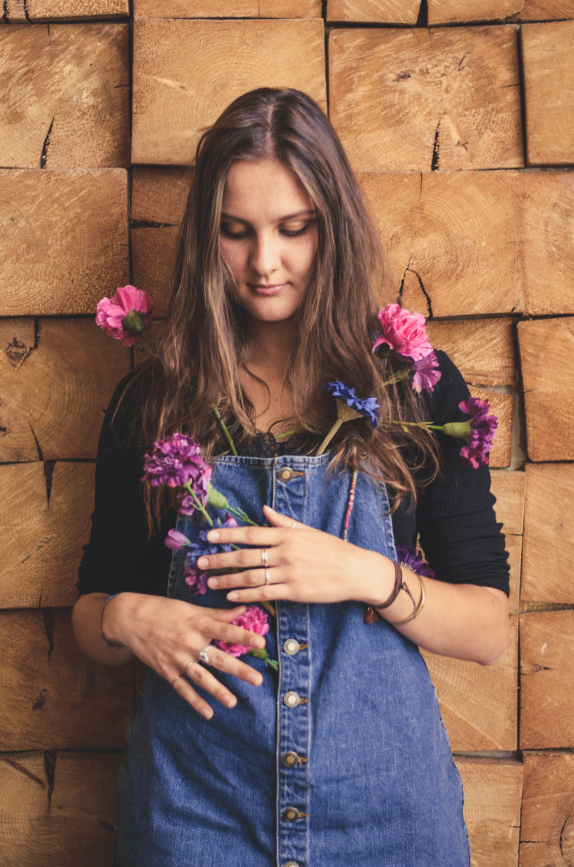 Kontrast kolorów i kształtów. Fot. Aleksandra Zajdel Pozowała: Marianna Hała