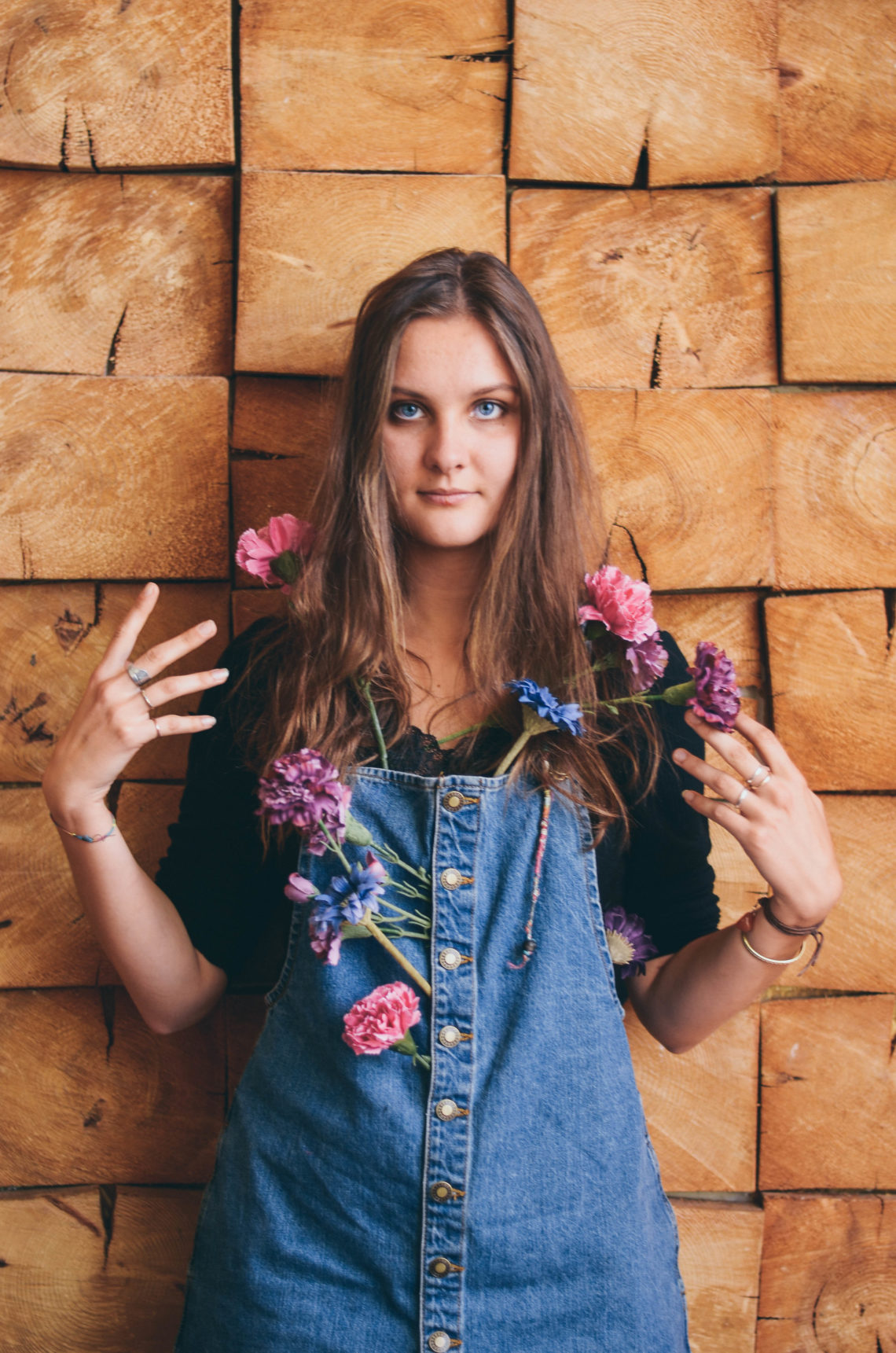 Kontrast kolorów i kształtów. Fot. Aleksandra Zajdel Pozowała: Marianna Hała