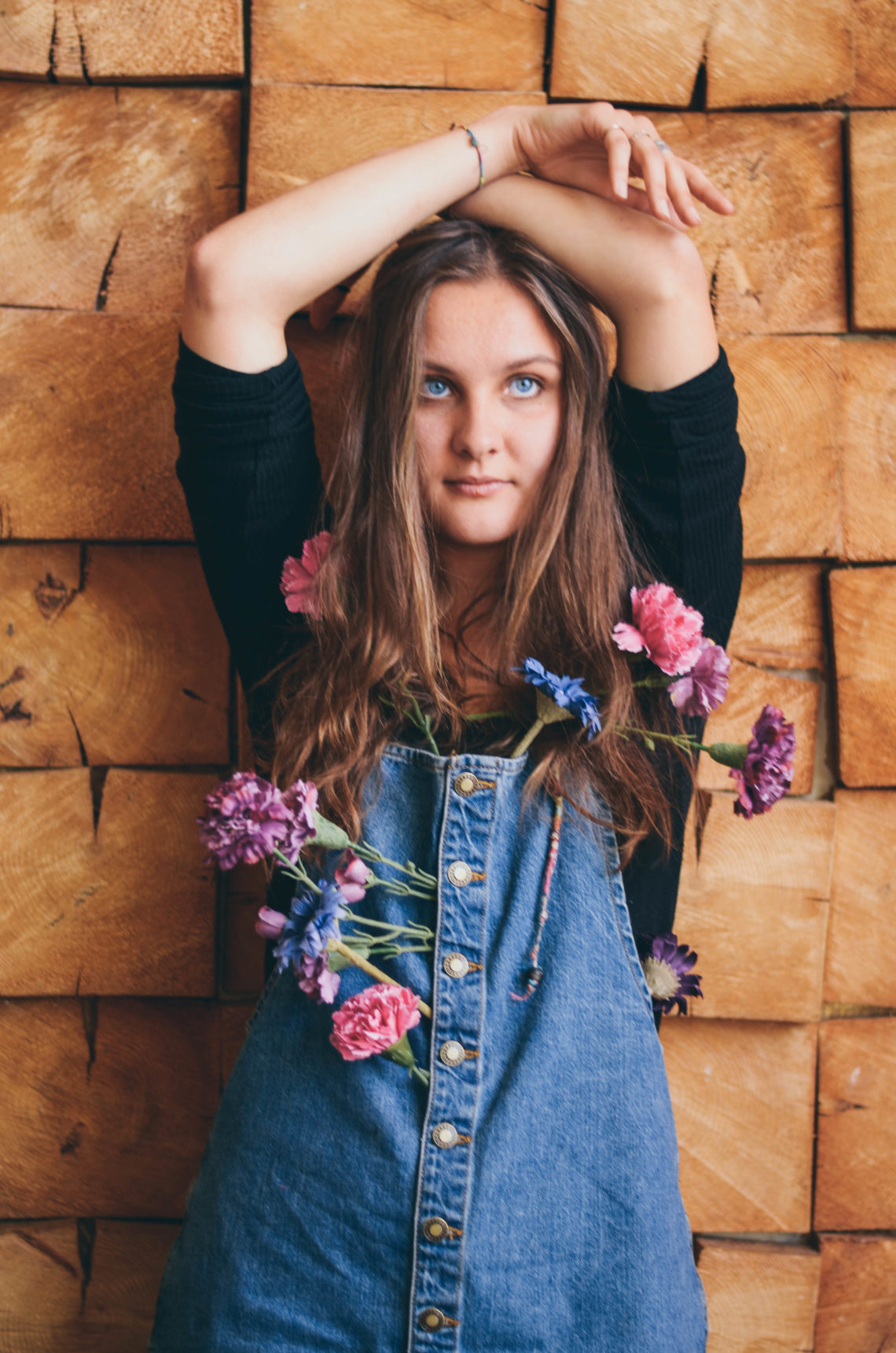 Kontrast kolorów i kształtów. Fot. Aleksandra Zajdel Pozowała: Marianna Hała