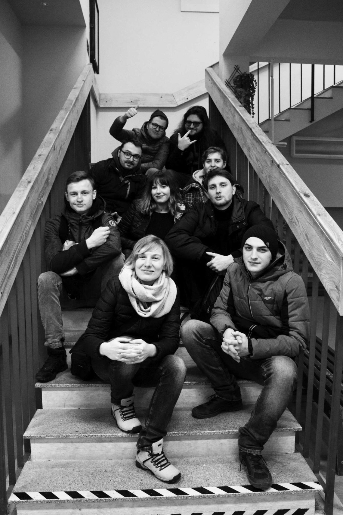 Backstage zajęć z produkcji filmowej w TVN